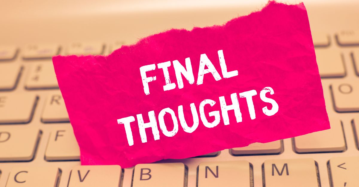 "Final thoughts" Een bericht over een toetsboard