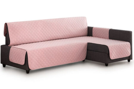 Bankbeschermer Friheten chaise longue rechts zonder armleuning roze